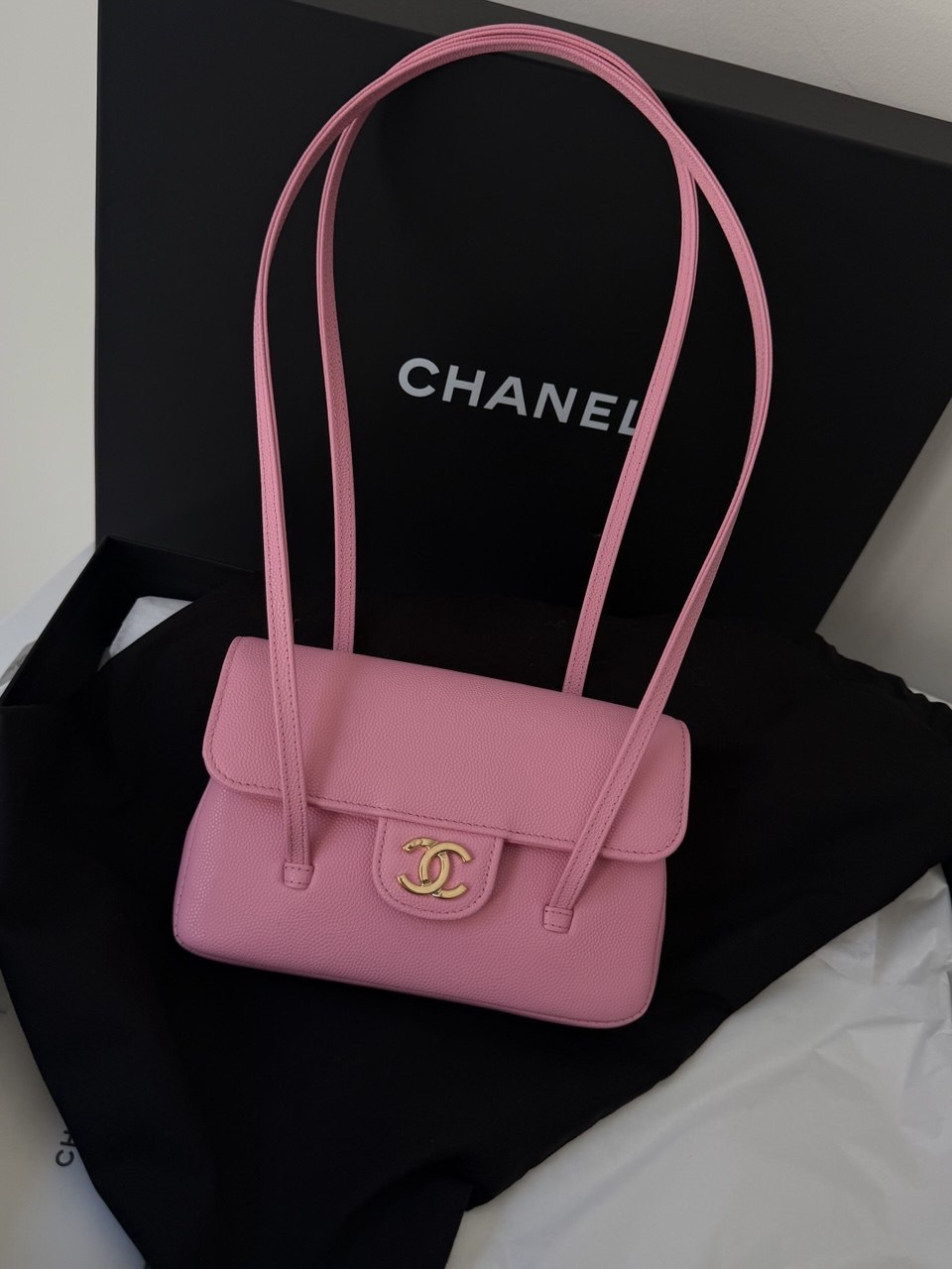 Chanel Mini Preppy Rosa