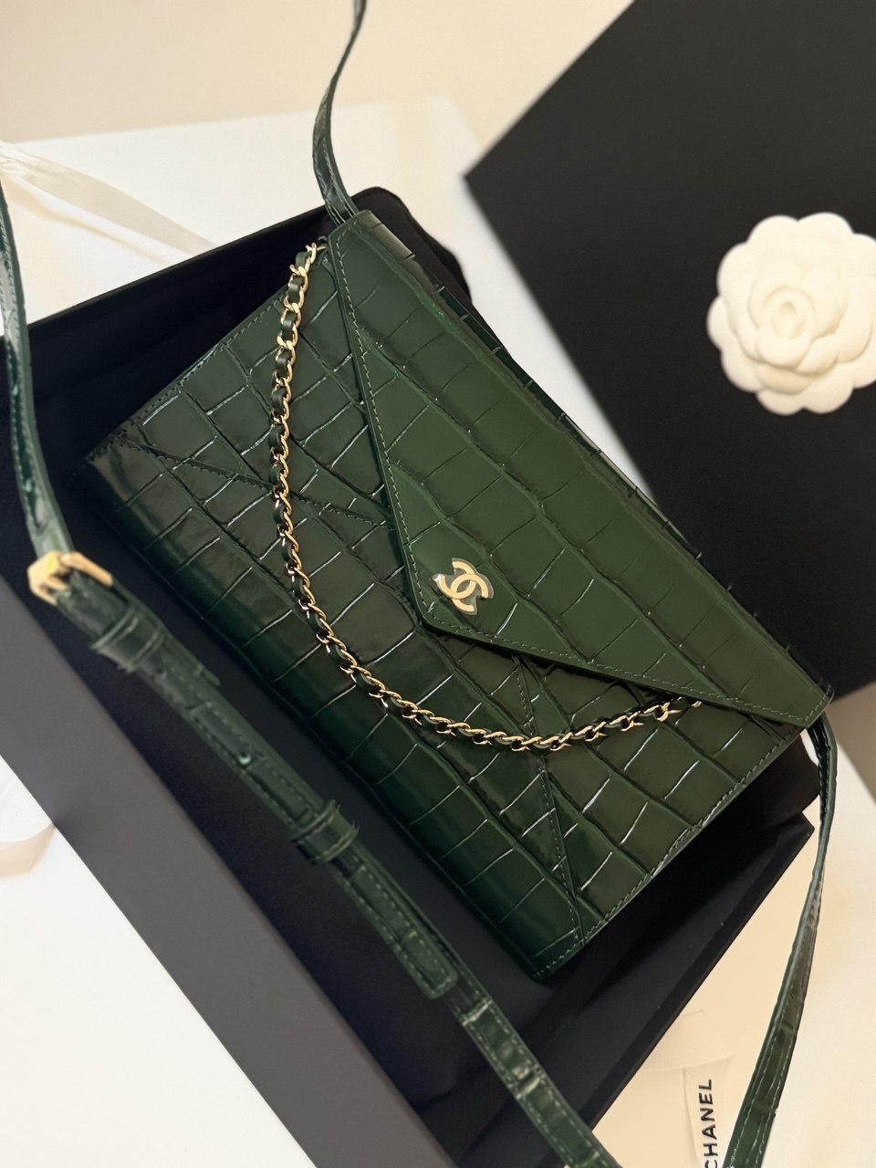 Chanel Chanel WOC Matthieu Blazy Verde Verde oscuro